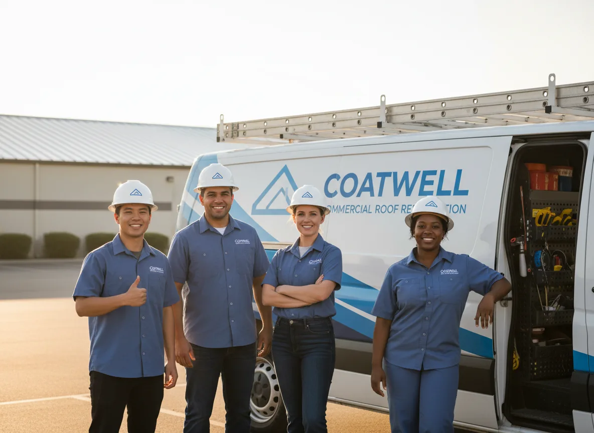 Commercial roof coating company in Brutus, MI